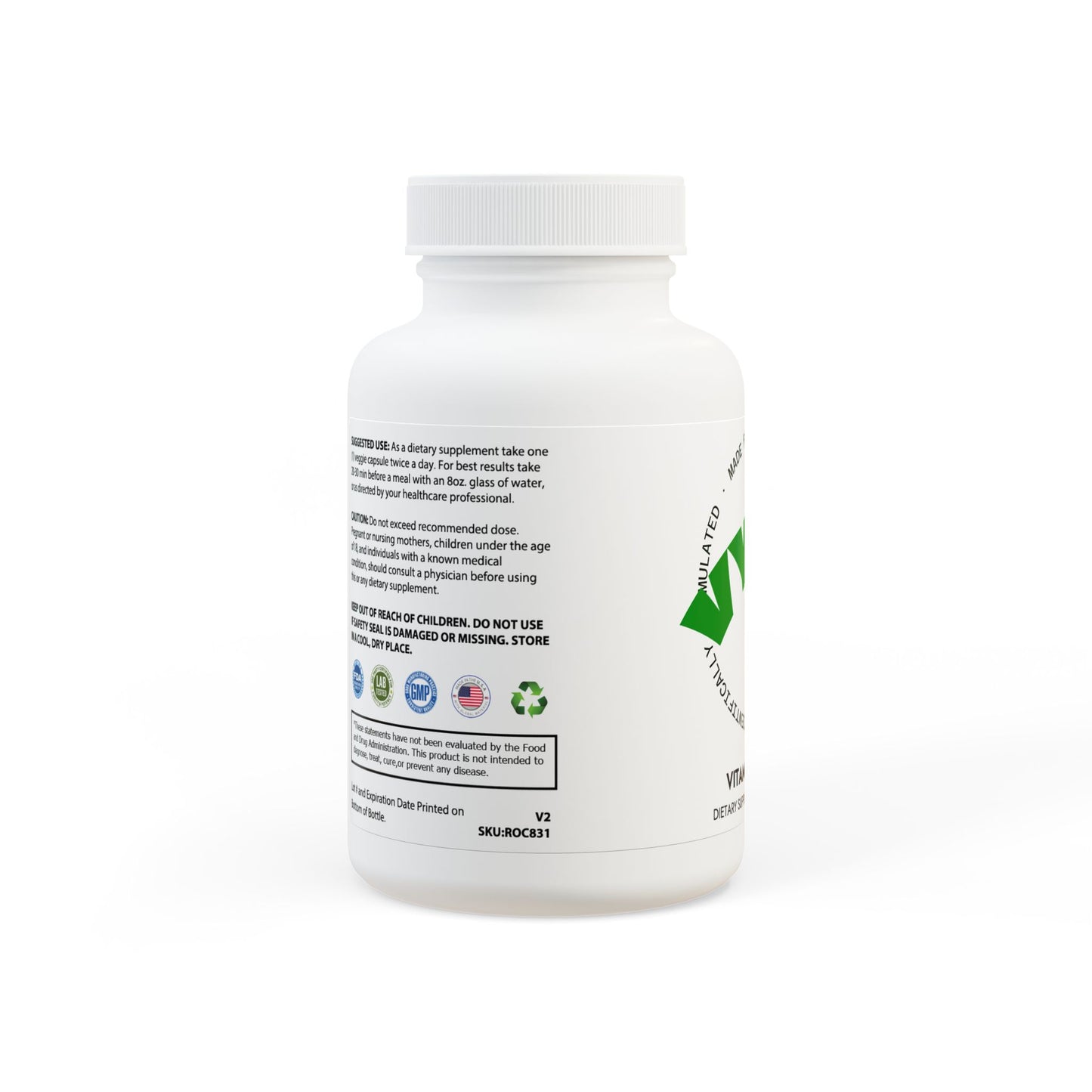 VYNA Vitamin K2 + D3 Supplement 2-Pack – High Absorption Formula with BioPerine® (2 x 60 Capsules)