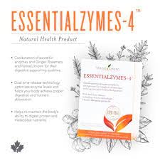 Young Living Essentialzymes-4 - 120 ct of Essential Oils Dietary Supplement - Time-Release Enzyme Capsules - Fiber and Protein Digestion - Nutrient Absorption Support