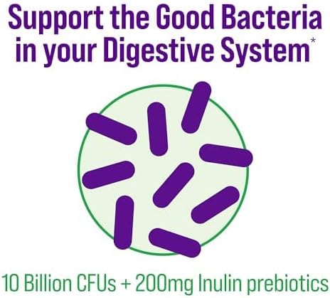 Culturelle Daily Probiotic Capsules For Men & Women, Most Clinically Studied Probiotic Strain, Digestive & Gut Health, Supports Occasional Diarrhea, Gas & Bloating, 1 Month Supply, 30 CT