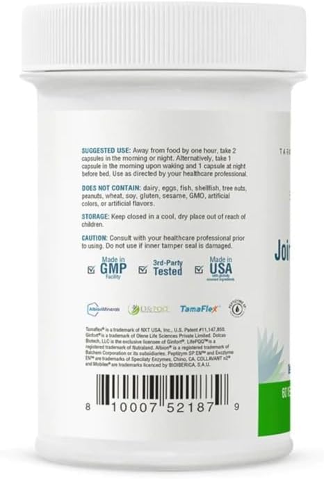 Seeking Health Joint Nutrients, with Collagen and Niacin, Supports Healthy Joints (60 Capsules)*