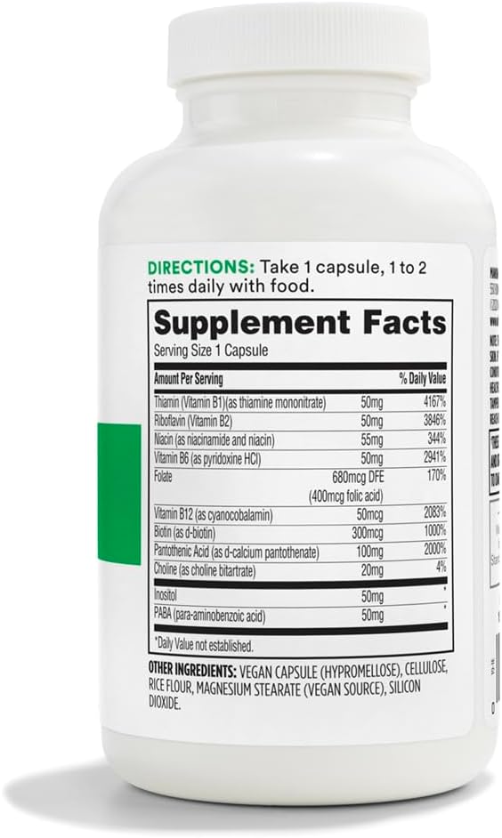 365 by Whole Foods Market, Vitamin B50 Complex, 180 Veg Capsules