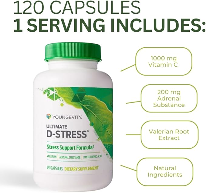 Youngevity D Stress Ultimate - 120 CAPS