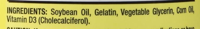 Kirkland Extra Strength Vitamin D-3 2000 IU 600 Soft Gels