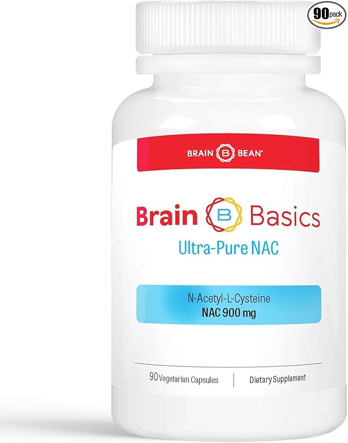 Brain Basics Ultra NAC | Glutathione Precursor, Optimize Neurological and Liver Health and Immune Support | 90 Servings