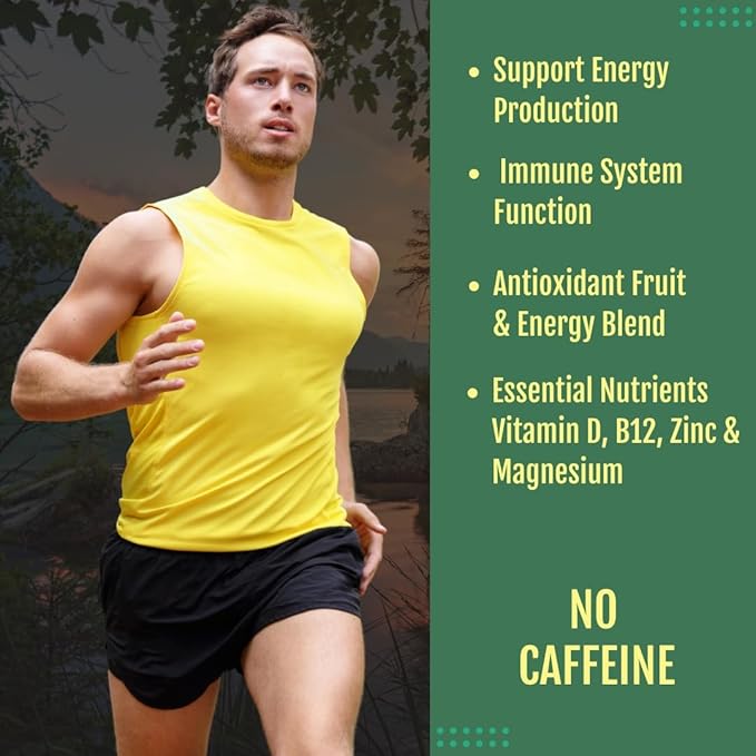 Vitamins for Men–Daily Multivitamins for Men Support for Energy, Immunity, Focus, and Performance. Mens Vitamins A, B12, C, D, E, Zinc, Calcium & Magnesium. Men's multivitamin Vegetable Capsules.
