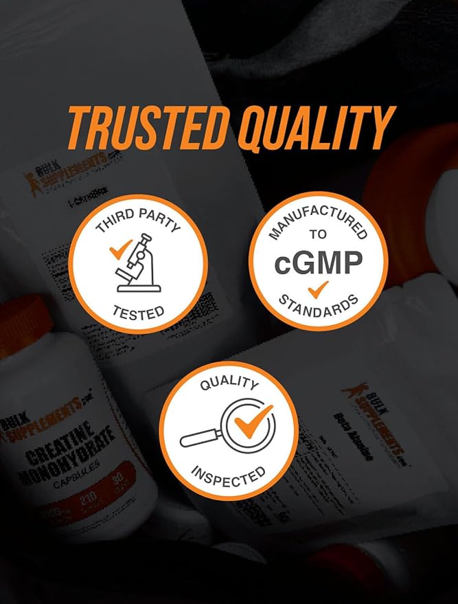 BulkSupplements.com NAC Powder - N-Acetyl Cysteine 600mg, NAC Supplement - Antioxidant Support, Gluten Free - 600mg per Serving, 416 Servings, 250g (8.8 oz) (Pack of 1)