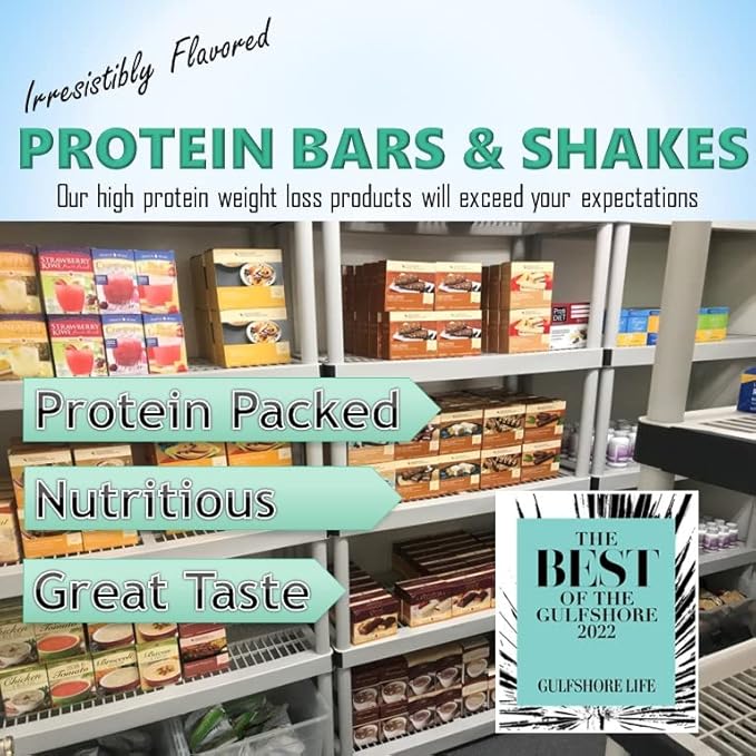 Vanilla Caramel Crunch Bar - New Journey Weight Loss & Wellness - High Protein Meal Replacement Nutrition Bar (7 bars/box)