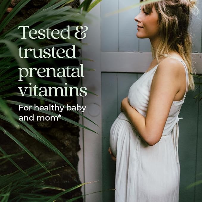 New Chapter Prenatal Vitamins, One Daily Prenatal Multivitamin with Methylfolate + Choline for Healthy Mom & Baby, Gluten Free & Non-GMO, 30 Count