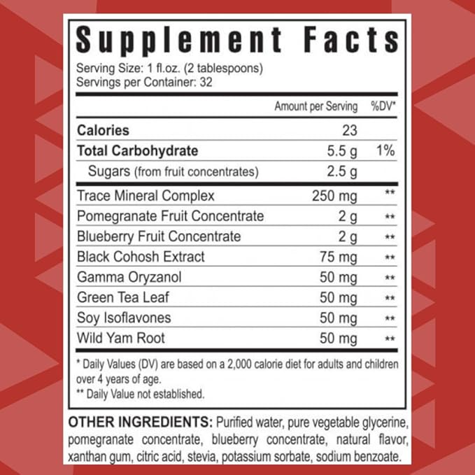 Women's FX with Black Cohosh, 32 Oz – Natural Supplement Drink for Women - Menopause Relief and All-Essential Women's Vitamins in One Bottle
