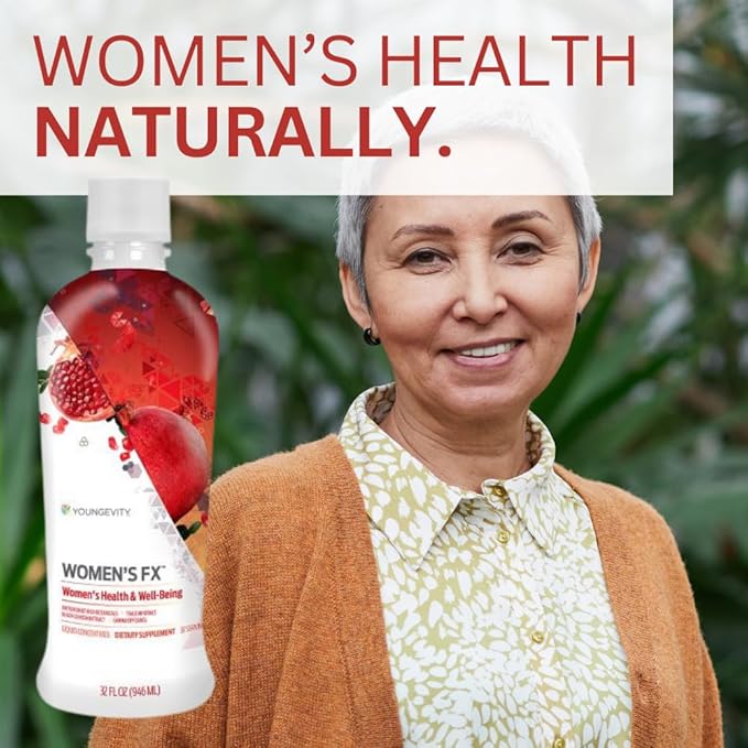 Women's FX with Black Cohosh, 32 Oz – Natural Supplement Drink for Women - Menopause Relief and All-Essential Women's Vitamins in One Bottle