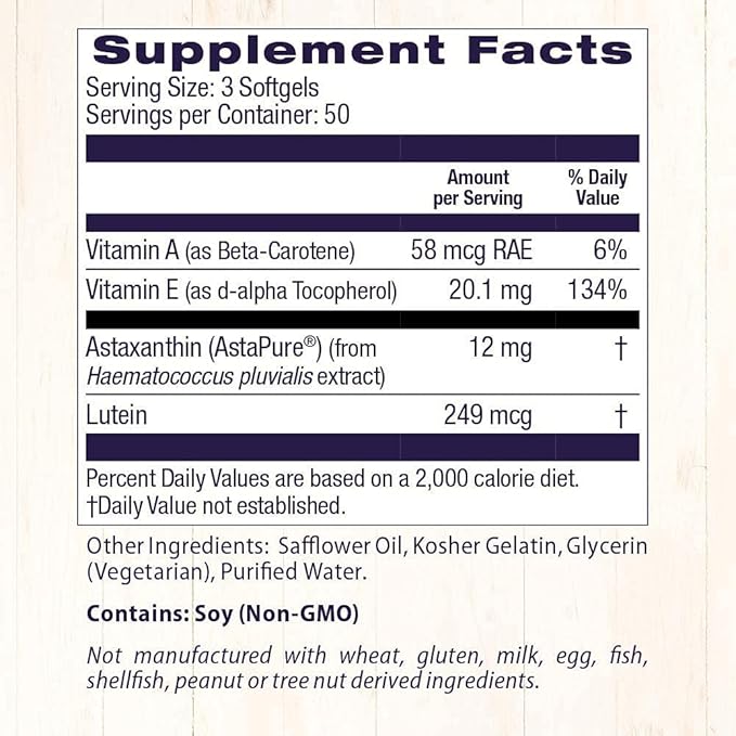 Astaxanthin Gels 4 MG 150 Count