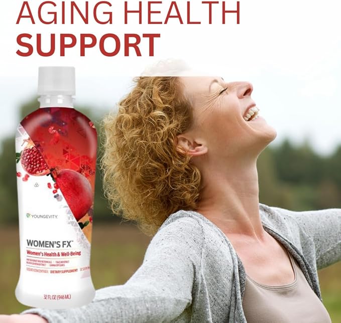 Women's FX with Black Cohosh, 32 Oz – Natural Supplement Drink for Women - Menopause Relief and All-Essential Women's Vitamins in One Bottle
