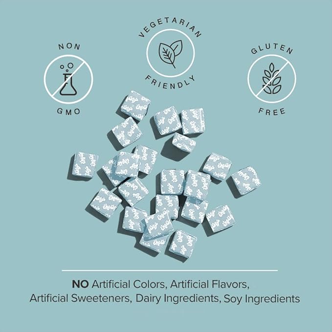 Chewsy So Long Stress, Calm Fruity Chews, Stay Calm & Focused. w/L-theanine, Amino Acid, GABA, Glycine, Tyrosine, Taurine & Magnesium. Non-GMO and Gluten-Free. Tropical Fruity Chews, 30-Day Supply