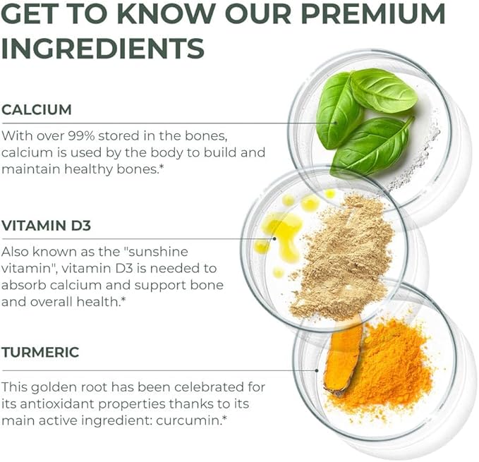 Primal Harvest 2 Pack, Primal Bone Health Calcium Carbonate Bone Health Complex for Men & Women with Calcium, Magnesium, Zinc, Manganese, Potassium, & L-Carnitine (240 Capsules)