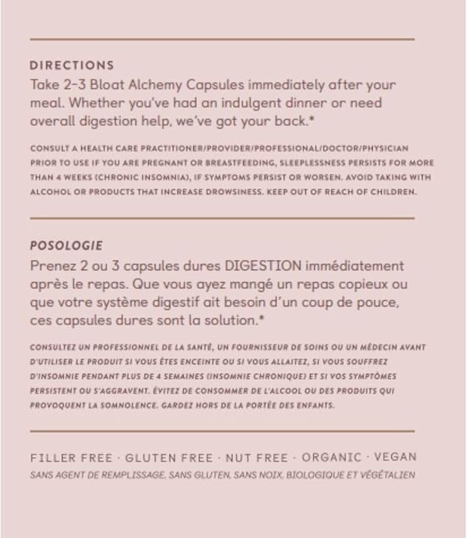 Arrae Fast-Acting Bloating Relief Digestive Enzymes, All Natural Bloat, Gas & Indigestion Relief Capsules, 60 Count