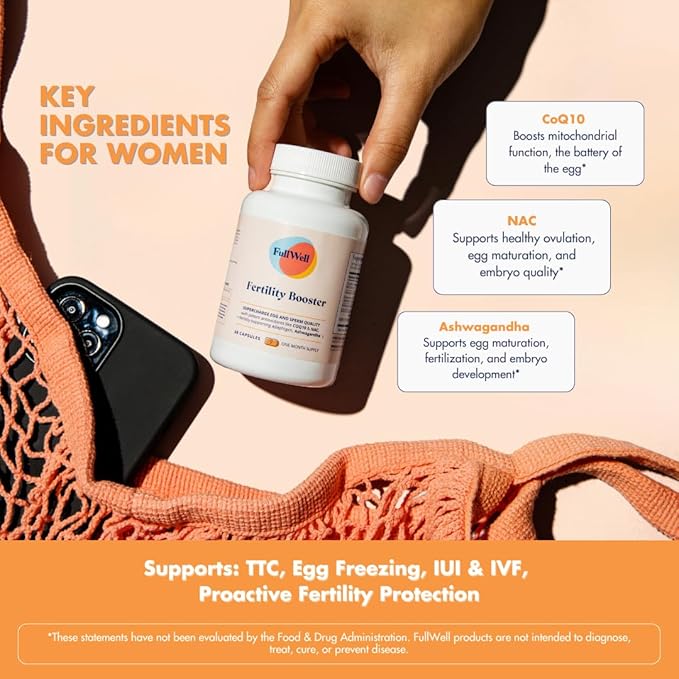 Fertility Trio | Prenatal Vitamin Lemon + DHA & Fertility Booster | Choline, Folate, Omega 3, Ashwagandha, 26+ Vital Nutrients | Dietitian-formulated, Non-GMO, 3rd Party Tested, 30 Servings
