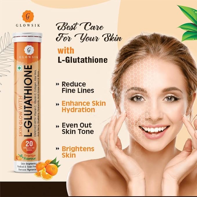 Advanced L-Glutathione Effervescent Tablets Vitamin C (20)