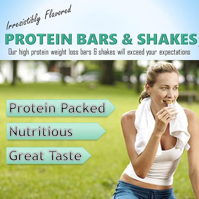 Sweet & Salty Peanut Bar - New Journey Weight Loss & Wellness - High Protein Meal Replacement Nutrition Bar (7 bars/box)
