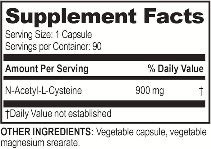 Brain Basics Ultra NAC | Glutathione Precursor, Optimize Neurological and Liver Health and Immune Support | 90 Servings
