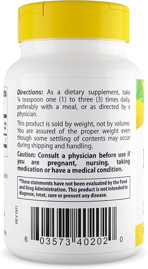 Healthy Origins Inositol Powder, 56.7 g - for Skin, Hair & Nail Health - Vitamin B8 Powder Supplement - Part of The B Complex Family - Vegan, Non-GMO & Gluten-Free Supplement - 2 Oz