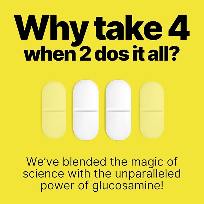 glucosamine + Collagen + chondroitin + msm + hyaluronic Acid Extra Strong Tablet