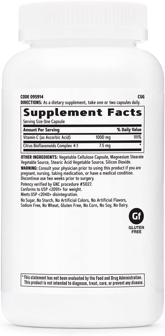 GNC GNC Vitamin C 1000 MG - Twin Pack