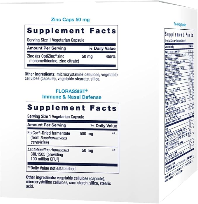 Life Extension - Immune Packs with Vitamin C & D, Zinc and Probiotic (30 Packs)