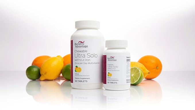 Bariatric Advantage - Chewable Ultra Solo Without Iron - Citrus - 90 Tablets - (Pack of 1)