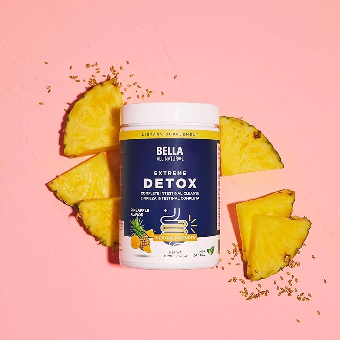 Bella All Natural Extreme Detox Powder (Pineapple)