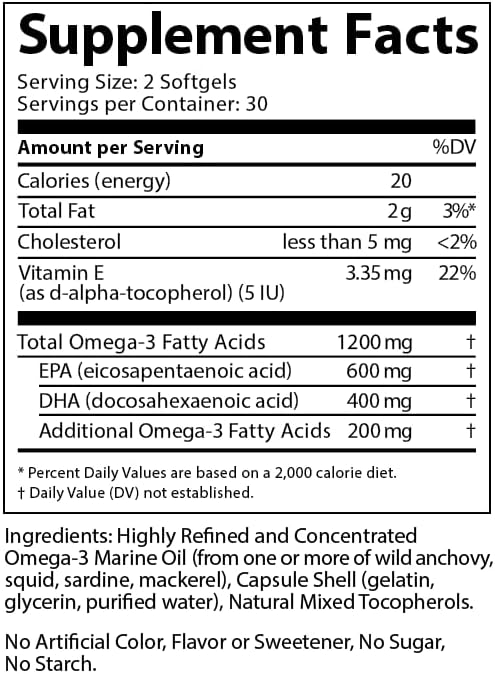 Doctor's Advantage - Omega Shield - 60 Softgels