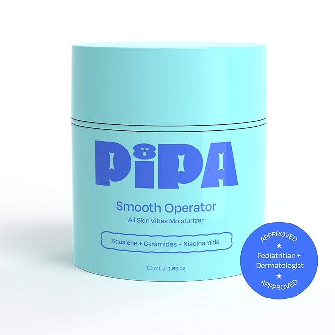 Skincare Smooth Operator Moisturizer 1.7 oz. | Ceramides | Clean, Non-Toxic, Multi-Vitamin | Kids Face Moisturizer, Skin Care for Kids & Tweens