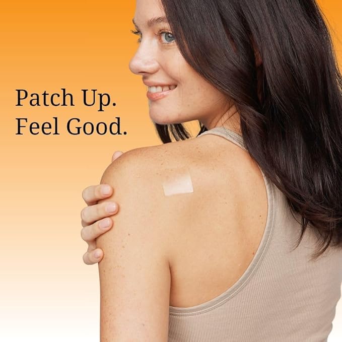 The Patch Remedy Focus Patches - Topical Focus Patch Plus Ginkgo Biloba, Acetyl-l-Carnitine, Bacopa Monnieri, Magnesium L-Threonate, & Camellia Sinensis, 30 Transdermal Patches for Adults & Kids