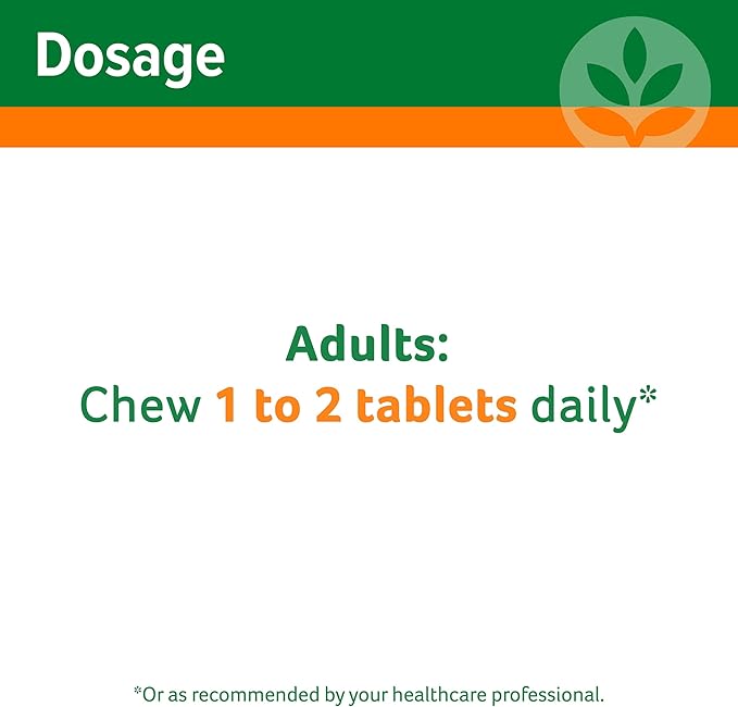 1000mg Orange Flavour Tablets