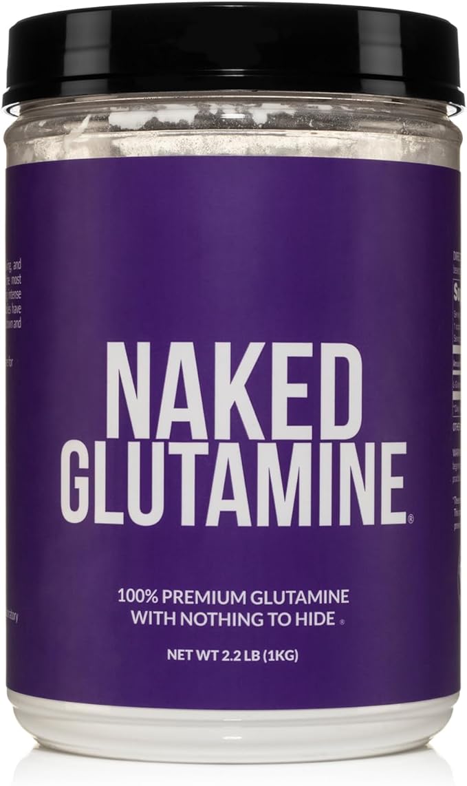Pure L-Glutamine Made in The USA - 200 Servings - 1,000g, 2.2lb Bulk, Vegan, Non-GMO, Gluten and Soy Free. Minimize Muscle Breakdown & Improve Protein Synthesis. Nothing Artificial