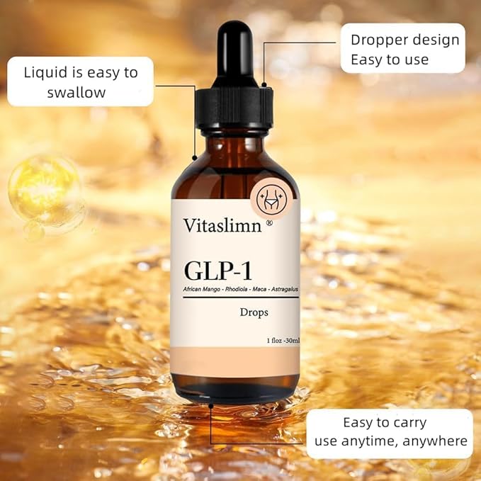 GLP-1 Liquid Men for Women and Men Supplement Drops
