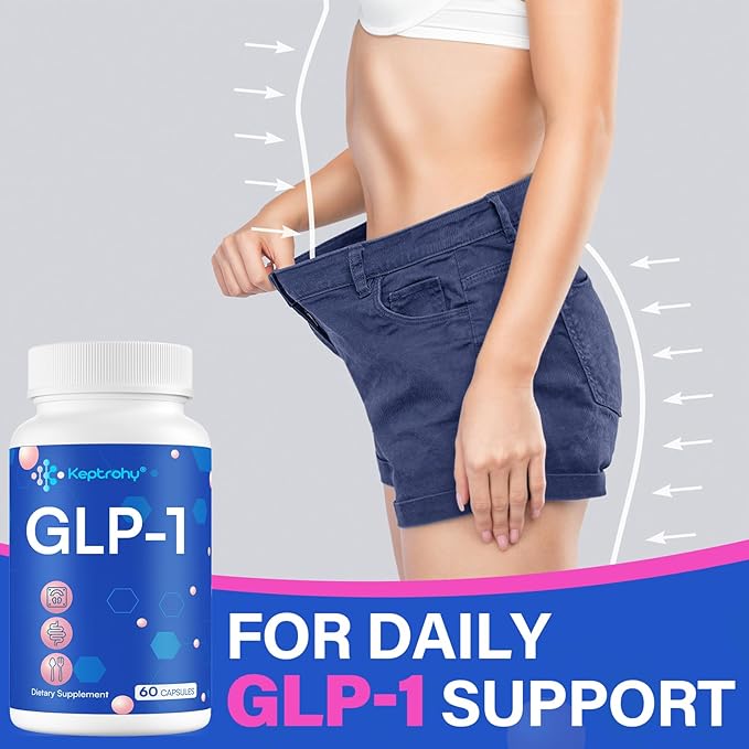 GLP-1 Support | GLP-1 Supplement, GLP Support Core with Synbiotics, Hops Extract, Eriocitrin Support GLP-1 Level Naturally, Natural GLP-1 Supplement for Women and Men, Take Before Meal - 60 Count