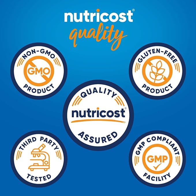 Nutricost Acetyl L-Carnitine 500mg, 180 Capsules - Non-GMO and Gluten Free