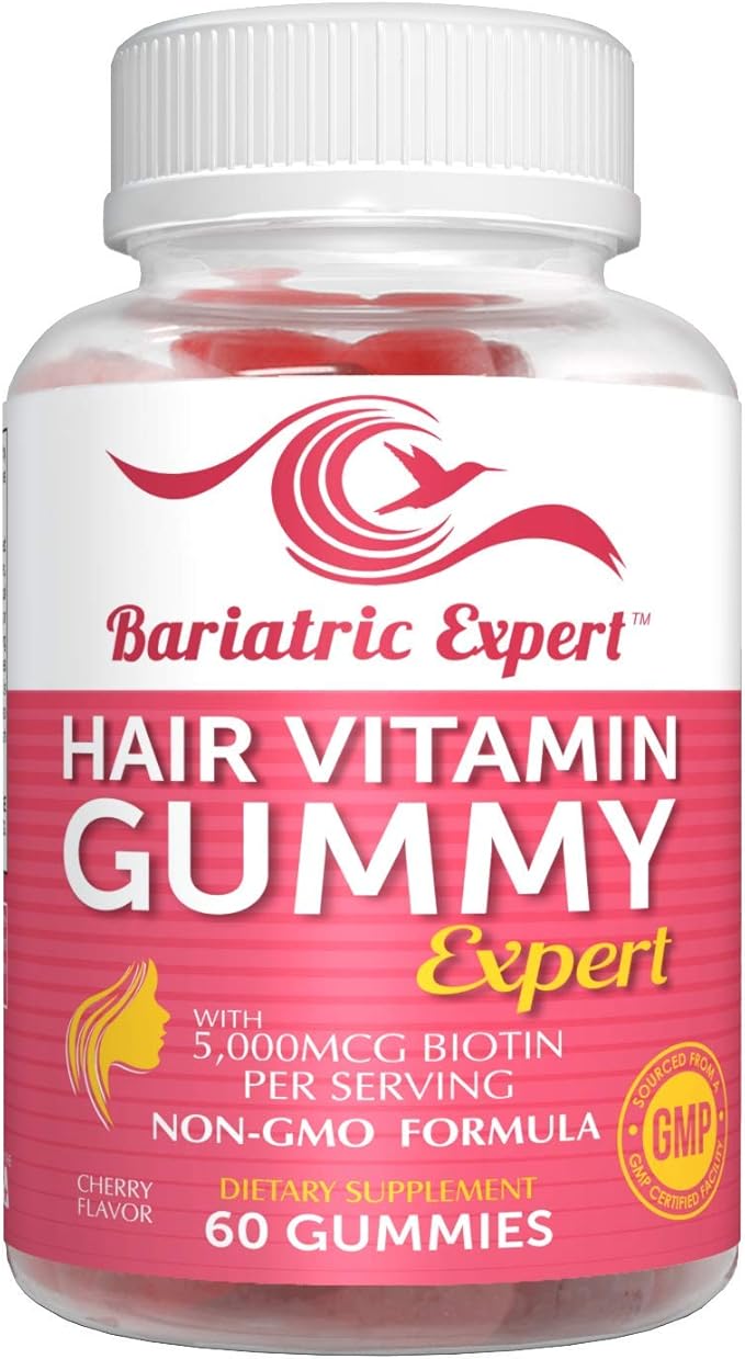 Bariatric Multivitamin 3 Pack, Multivitamin Gummy 90 Chews. - D3 Gummy 90 Chews.- Hair Vitamin Gummy 60 Chews.