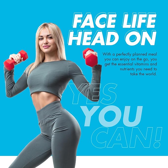 Yes You Can! Transform Kit Complete Meal Replacement - Contains Meal Replacement Powder Shake and Natural Meal Replacement Supplements, Nutritional Healthy Meals Replacement (Chocolate - 60 Servings)