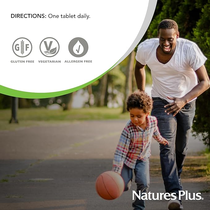Natures Plus Vitamin C with Rose HIPS - 1000 mg Ascorbic Acid, 180 Vegetarian Tablets - Gluten-Free - 180 Servings