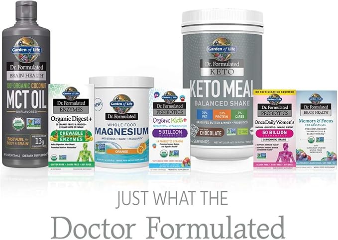 Garden of Life Dr. Formulated Probiotics Platinum Series Immune+ 90 Billion CFU Guaranteed, One a Day Probiotic Supplement Acidophilus & Rhamnosus, Vegan, Non-GMO Immune System Support, 30 Capsules
