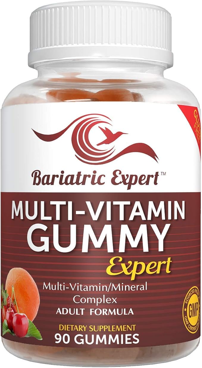 Bariatric Multivitamin 3 Pack, Multivitamin Gummy 90 Chews. - D3 Gummy 90 Chews.- Hair Vitamin Gummy 60 Chews.