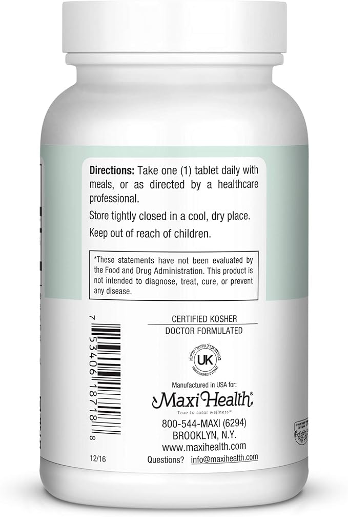 Maxi Health Vitamin D3 1000, Bottle,Tablets,180 Tablets,ZZZ-2