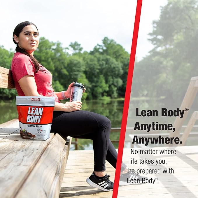 Lean Body All-in-One Chocolate Protein Shake. 35g Protein, Whey Blend, 7g Healthy Fats & Fiber, 22 Vitamins and Minerals, No Artificial Colors, Gluten Free, (4.6lb) Packaging May Vary
