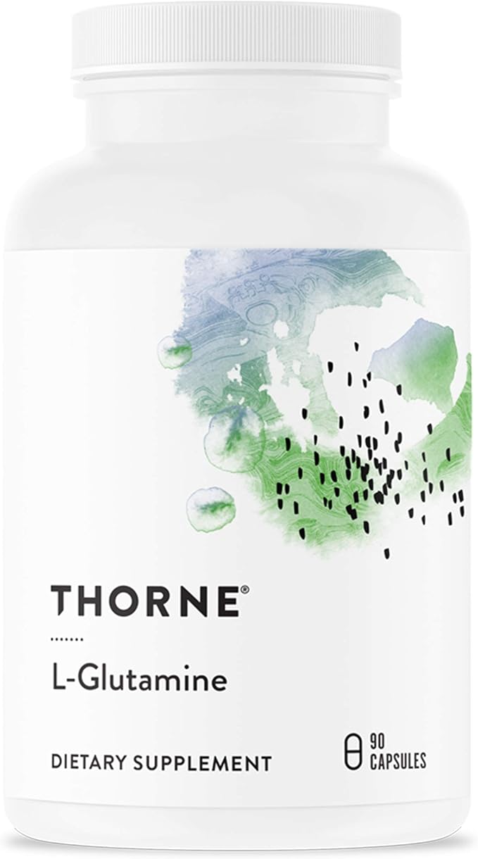 THORNE L-Glutamine - Amino Acid Supplement for GI Health and Immune Function - 90 Capsules