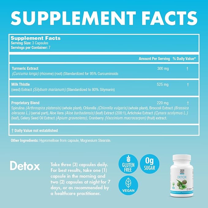 Yes You Can! Detox Plus Kit, Daily Cleanse Pure Fiber Meal Replacement, Drink Mix, Shake Booster and Supplement, Body Cleanse Kit for Women, Daily System Cleanse - Coffee, Aloe Vera Peach Lemonade