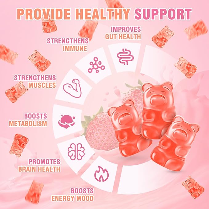 180 Count Collagen Gummies 2500mg Collagen Protein Type I II III V X with 15000mcg Biotin Vitamins C A B D E Keratin Hyaluronic Acid for Hair Skin Nails Joint Immune Digestion for Women Men Sugar Free