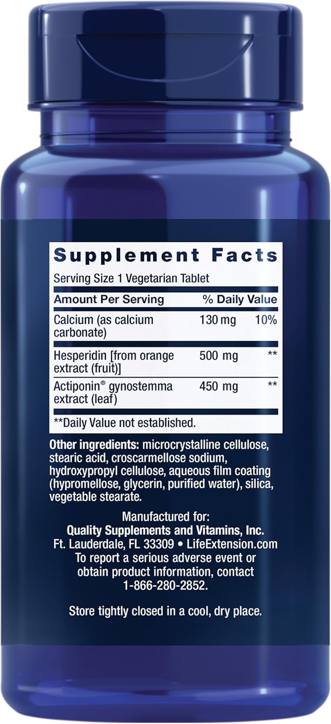 Life Extension AMPK Metabolic Activator, hesperidin, G. pentaphyllum, fight unwanted belly fat & revitalize cellular metabolism, gluten-free, non-GMO, 30 Vegetarian Tablets