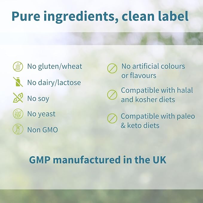 100% Grass Fed Bovine Collagen Protein Powder, Collagen Types 1, 2 & 3, Advanced Hydrolyzed Collagen Peptides, Non-GMO, Free Range, Gluten & Dairy Free, Easy Mix, 4 x 40 Servings, Pure & Essential