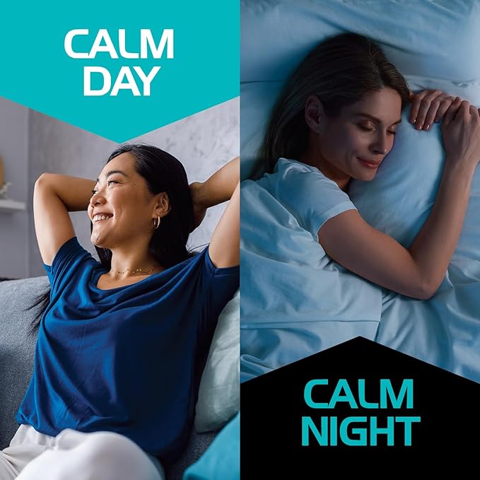 Calming Cortisol Supplement for Stress Management - Mood Support Supplement with Clinically Studied Magnesium and Sensoril Ashwagandha for Men & Women for Relaxation and Cortisol Support (1 Month)